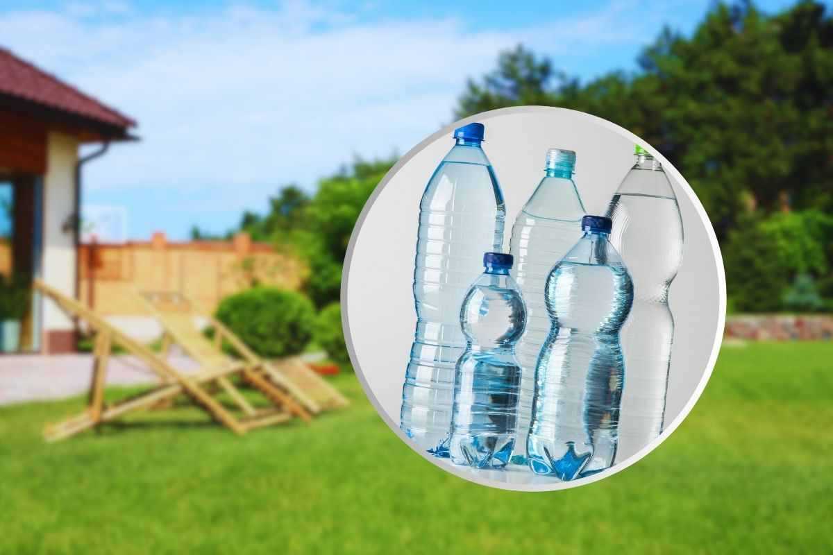 Rimedio per giardino: come usare la bottiglia di plastica