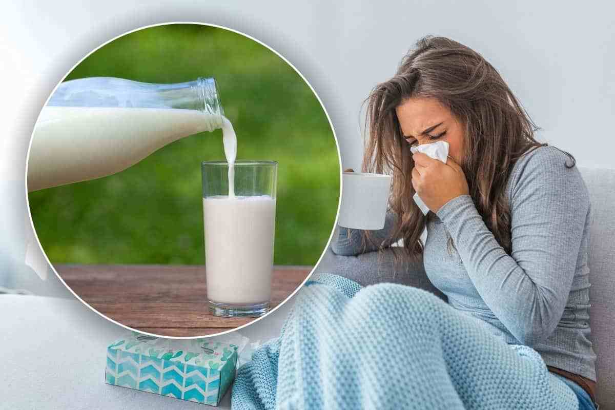 Influenza raffreddore latte conseguenze gravi motivo