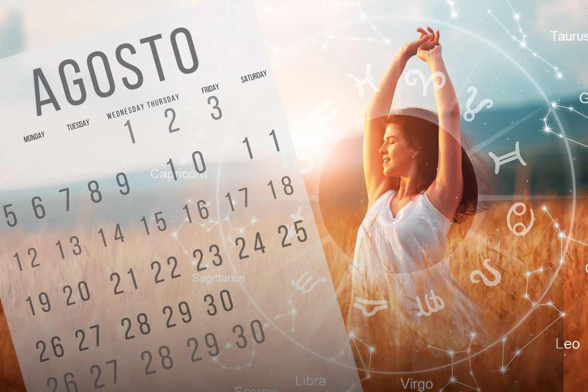 oroscopo agosto segni nuovo inizio