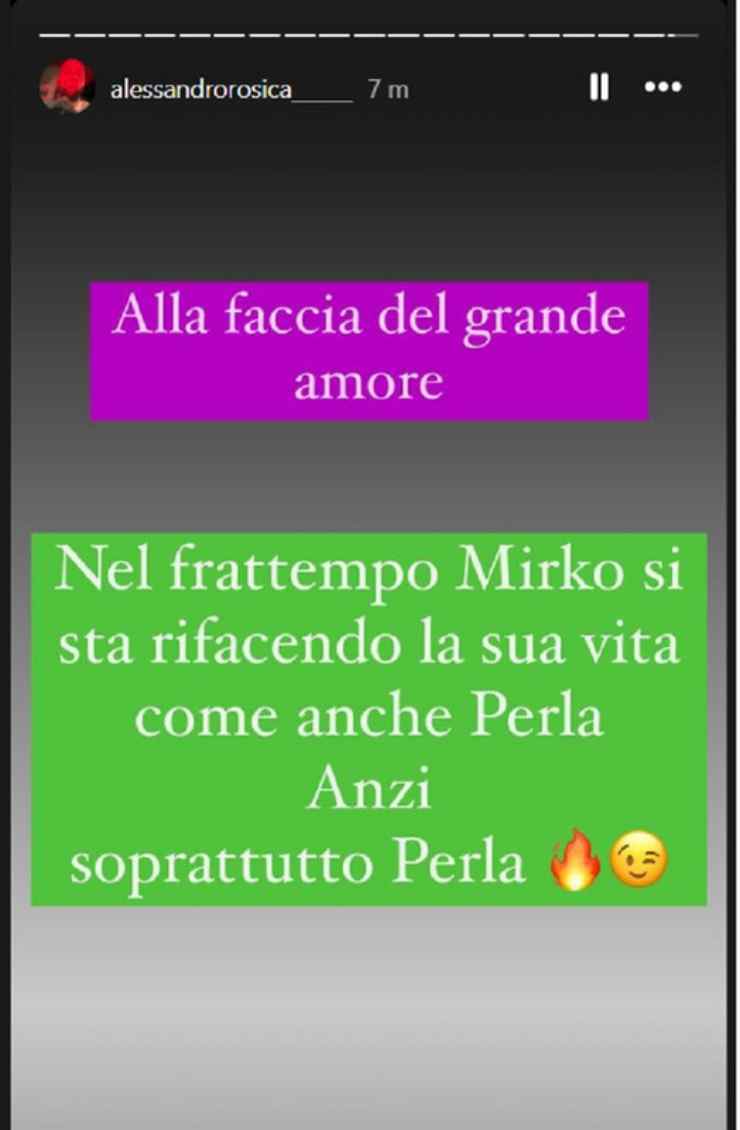 Perla e Mirko nuova vita